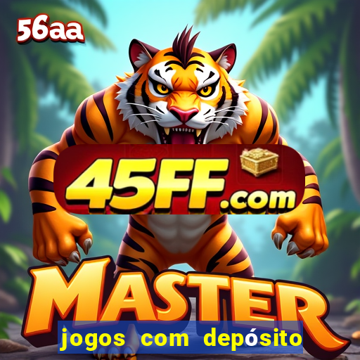 jogos com depósito de 50 centavos